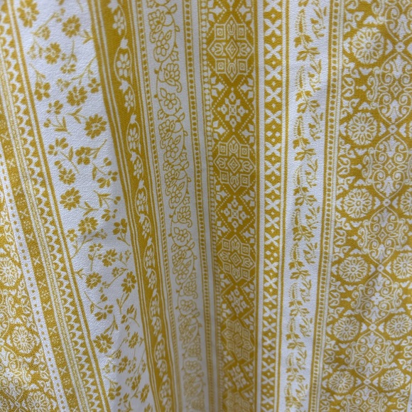 Yellow Patterned Dress - Picture 2 of 3